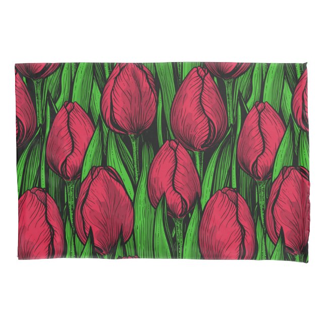 Tulipas vermelhas (Frente)