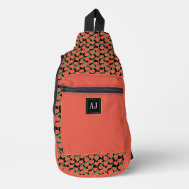 Tulipas vermelhas retro, personalizadas