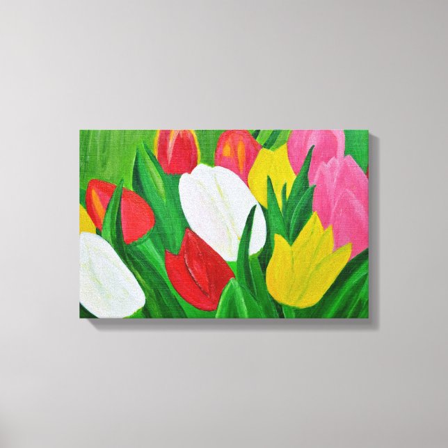 Tulips Canvas Print (Frente)