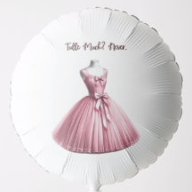 Tulle Much? Nunca. Balão de Coquetes de Vestido Ro