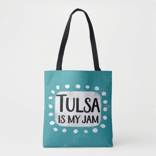 Tulsa É A Minha Bolsa De Tote (Frente)