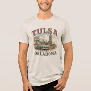 Tulsa Oklahoma Rota Histórica 66 Cidade do Petróle