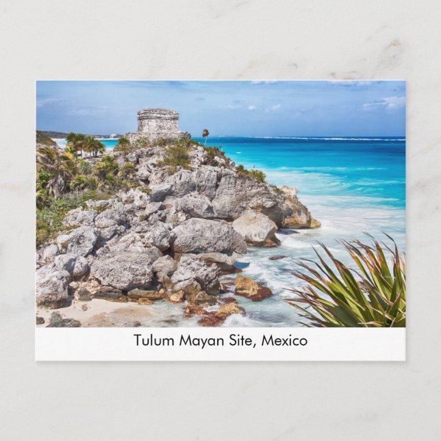 Tulum, México, cartão postal (Frente)