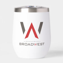 Tumbler de vinho isolado - Logotipo grande - Verme
