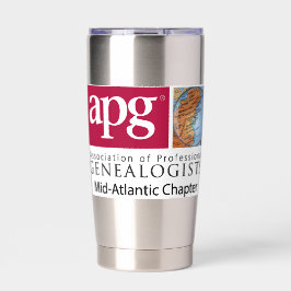 Tumbler isolado isolado do viajante a quente/frio 