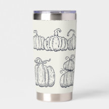 Tumbler Térmico da Pumpkin Branco