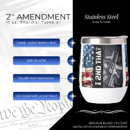Tumbler Térmico de 330 ml da 2ª Emenda