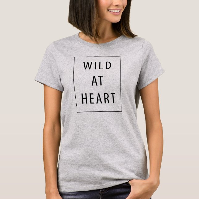 Tumblr de Camisa Selvagem no Coração (Frente)