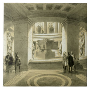 Túmulo de Napoleon (1769-1821) em Invalides, 'de