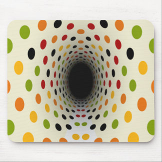 Túnel do tempo aos anos sessenta Mousepad retro