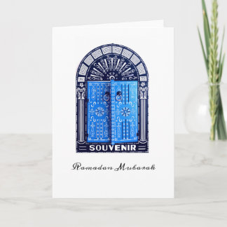 Tunísia - Cartão de Saudação Dobrado