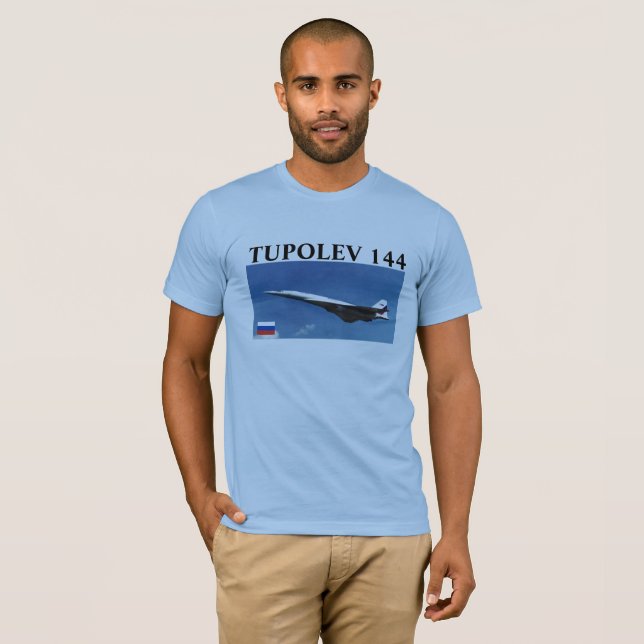 Tupolev - 144 Camisa Supersônica Russa (Frente Completa)