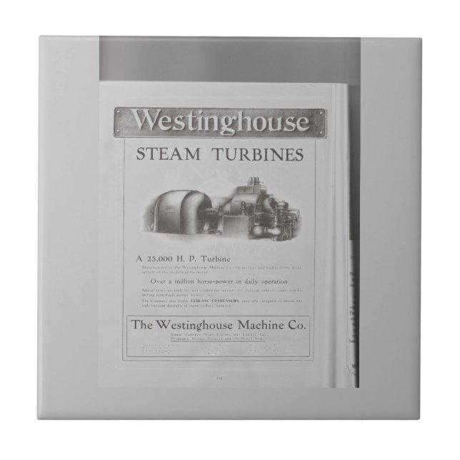 Turbina a vapor Westinghouse (Frente)