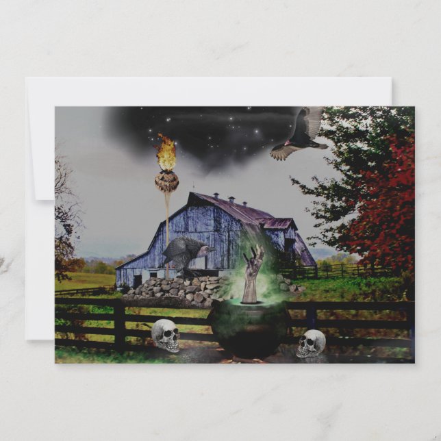 *~* Turim HALLOWEEN CARTÃO (Frente)