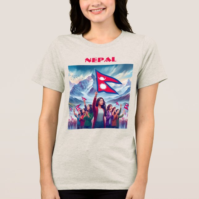 Turista Azul Personalizável Especial NEPAL (Frente)