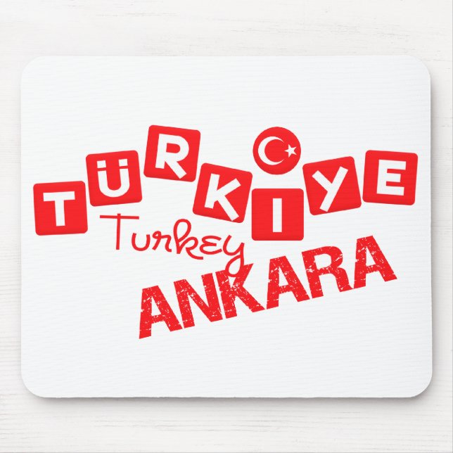 TurkEY ANKARA mousepad - personalizar (Frente)