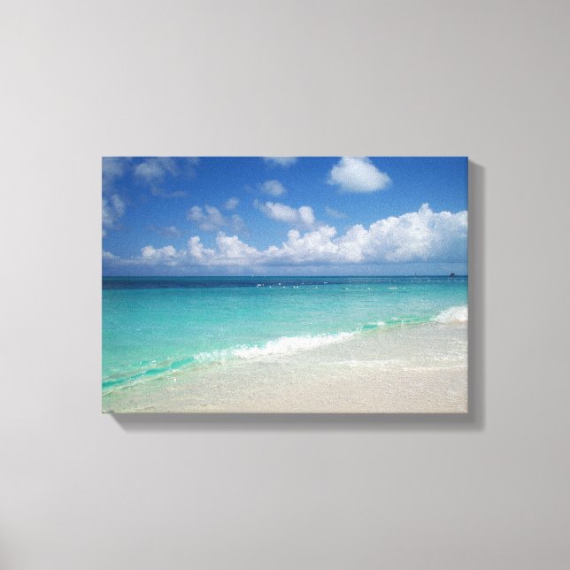 Turks & Caicos Beach Canvas (Frente)
