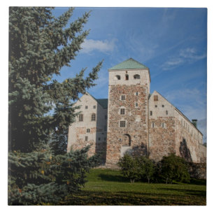 Turku, Finlândia, antigo Castelo de Turun Linna, u
