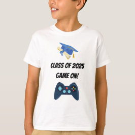 Turma de 2025 Game On | Camiseta de Estudante