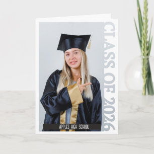 Turma de 2026 Foto Cartão de Anúncio de Formatura