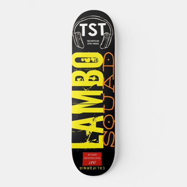 TURMA LAMBO Skateboard (Frente)