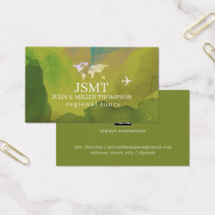 turnê regional amarelo-esverdeado