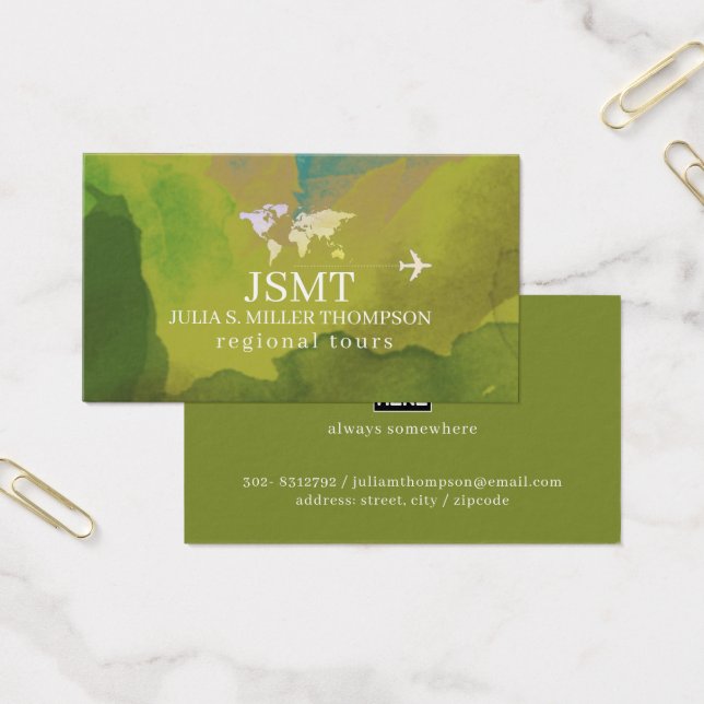 turnê regional amarelo-esverdeado (Escritótio)