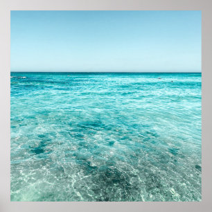 Turquesa Blue Ocean Photoshop Poster