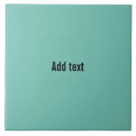 Turquesa Boho Mountain<br><div class="desc">Boho Mountain Turquoise de cor sólida</div>
