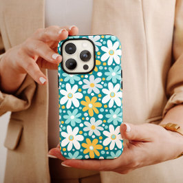 Turquesa Daisy Flower | iPhone 14 Case-Mate