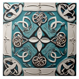 Turquesa Decorativa e abstrato de inspo Celular Br