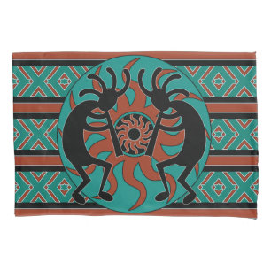 Turquesa do design do sudoeste de Kokopelli