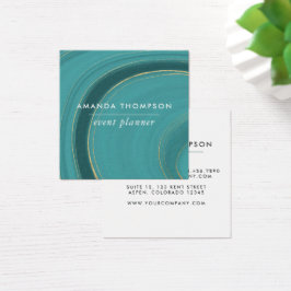 Turquesa e Agato Dourado