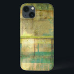 Turquesa e pintura Abstrato verde<br><div class="desc">Uma pintura abstrato de Jennifer Goldberger que utiliza tonalidades de tartaruga dourada e verde para criar uma sensação quente e familiar. Um bom passeio pela floresta durante o primavera ou verão produziria algumas dessas mesmas cores. Traga o presente da natureza para sua casa comprando esta peça!</div>