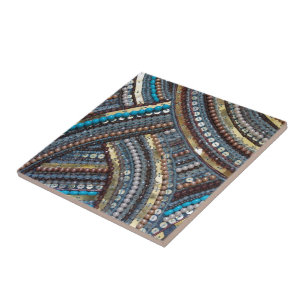 Turquesa elegante sequined