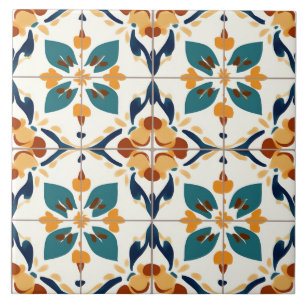 Turquesa, Ferrugem e Amarelo