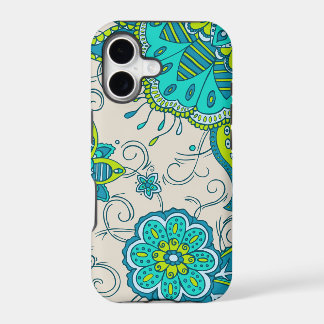 Turquesa & Floral Lima