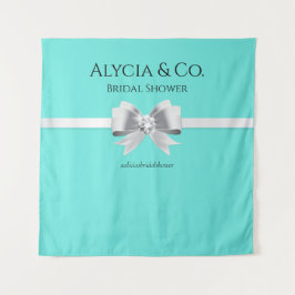 Turquesa / Fundo do Teal & Tapeçaria