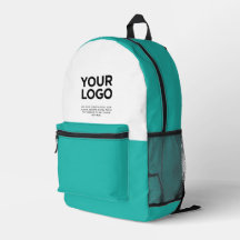 Turquesa | Logotipo e texto personalizados para em
