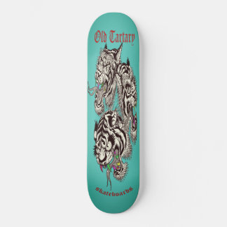 Turquesa moderna vintage Tiger Skateboard No.4