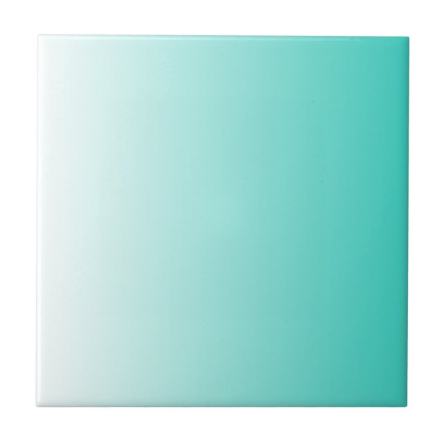 Turquesa Ombre Branco (Frente)