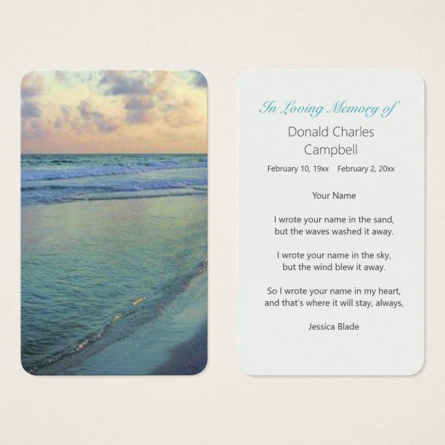 Turquesa Pacífica Shores Sunset (Frente & Verso)