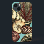 Turquesa Shell e Red Coral Collection<br><div class="desc">Vá por debaixo d'água para explorar o mar com todas essas diferentes criaturas marinhas. Esta obra de arte safra é uma adição perfeita a qualquer amante de anêmonas-do-mar com um fundo turquesa vibrante e sotaques vermelhos nas conchas. Pegue seu impressão de arte hoje em dia em seu produto.</div>