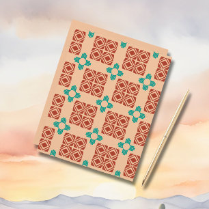 Turquesa Zia Tribal Brown Tan