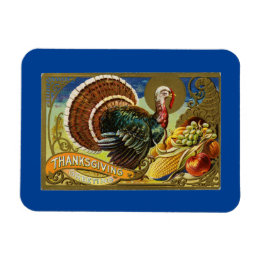 Turquia com ímã flexível cornucópia