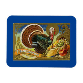 Turquia com ímã flexível cornucópia