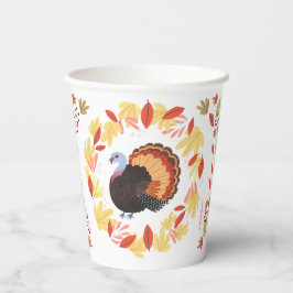 Turquia de Ação de Graças e Folha de Papel