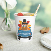 Turquia no Dia de Ação de Graças de Carro