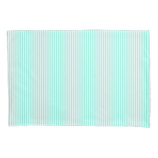 Turquoise Blue Stripes Coastal