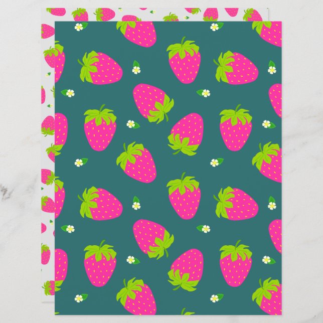 Turquoise de Morango Azul (Frente/Verso)